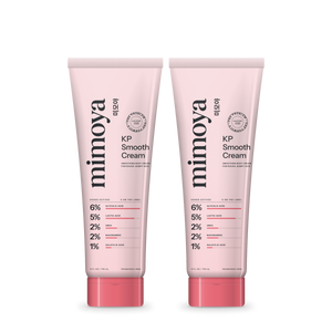 MIMOYA KP Smooth Cream for keratosis pilaris, 2 tubes