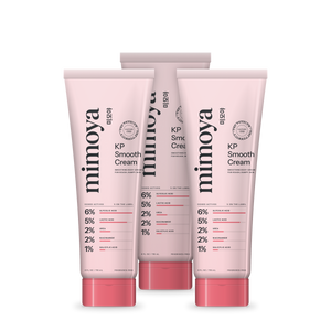MIMOYA KP Smooth Cream for keratosis pilaris, 3 tubes