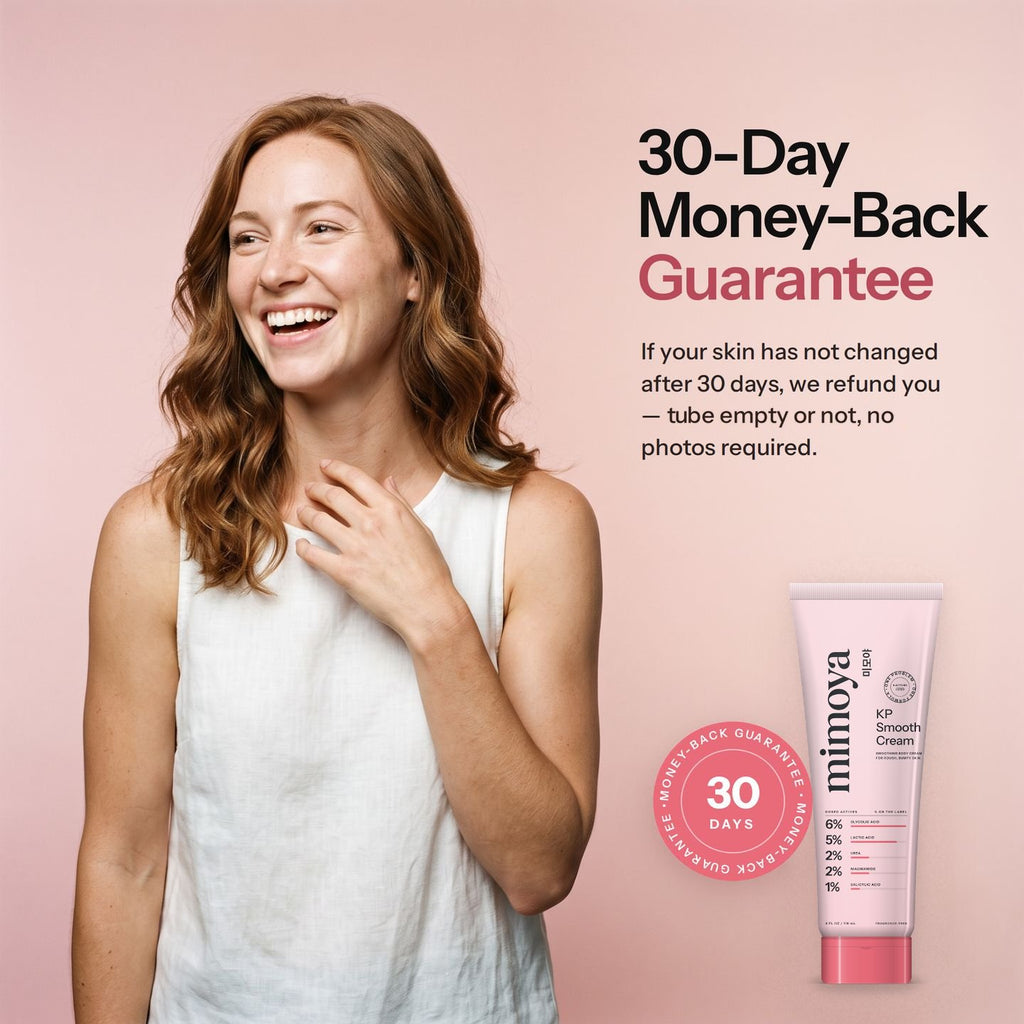 MIMOYA KP Smooth Cream 30-day money-back guarantee