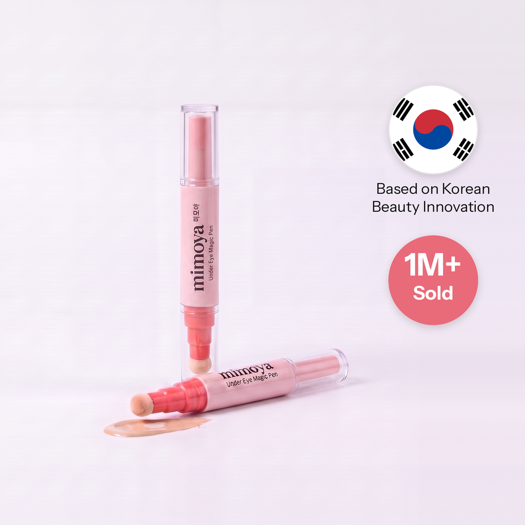 MIMOYA Under Eye Magic Pen concealer, based on Korean beauty innovation, 1M+ sold