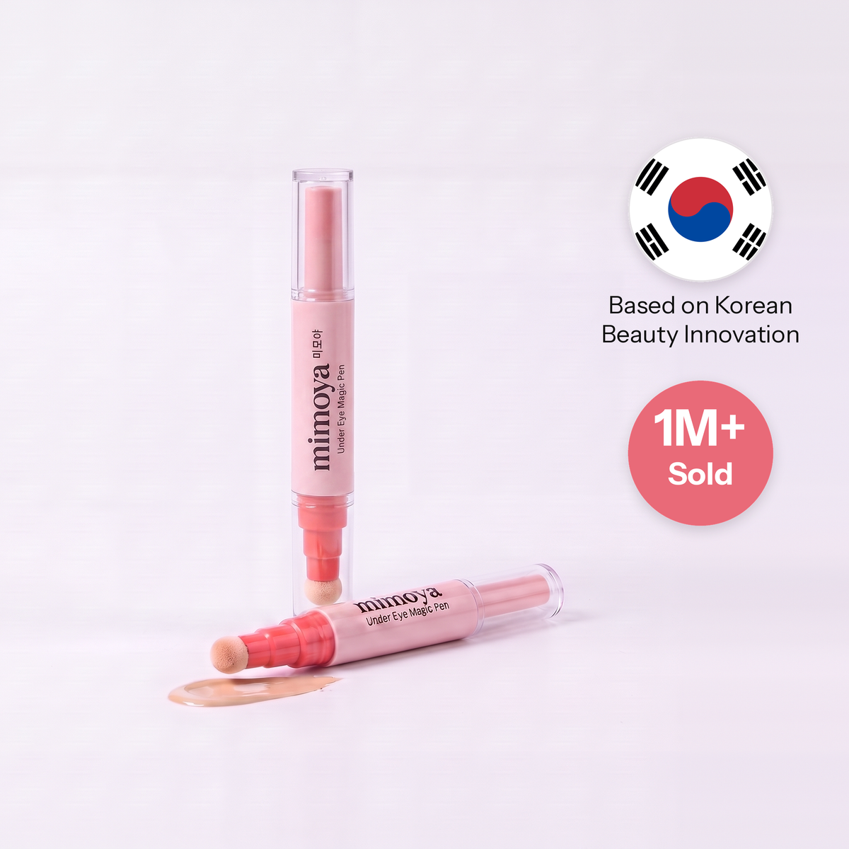 MIMOYA Under Eye Magic Pen concealer, based on Korean beauty innovation, 1M+ sold